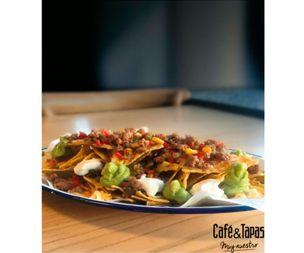 La red de franquicias Café & Tapas lanza el que promete ser su plato estrella: los Nachos con Carne