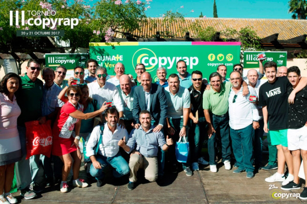 La red de franquicias Copyrap celebra su 25 aniversario con la celebración de su III Torneo de golf