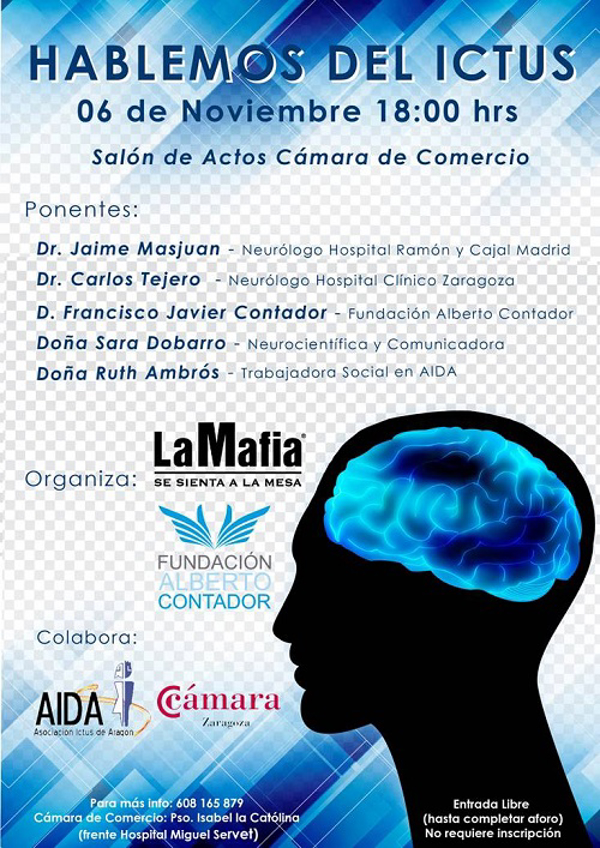 La Mafia, franquicia de restauración, organiza la jornada "Hablemos del Ictus"