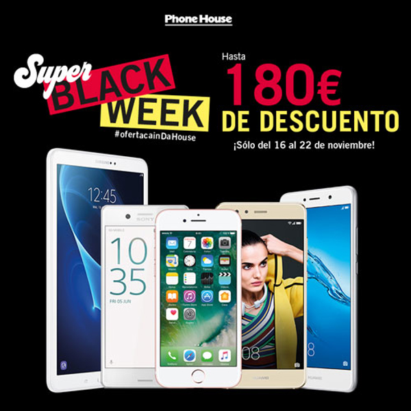 Súper Black Week del 16 al 22 de noviembre en las franquicias Phone House