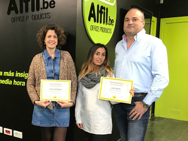 Una nueva formación finalizada en la central de la franquicia Alfil.be