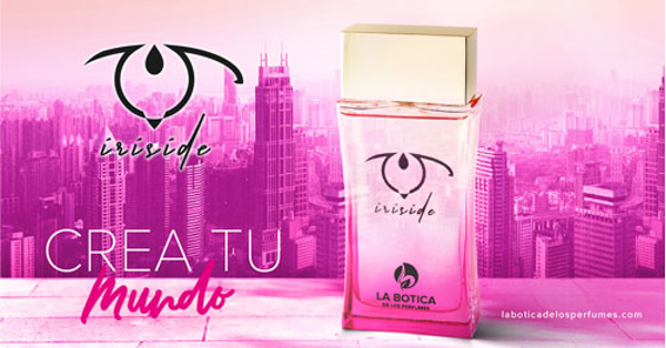 Crea tu propio mundo con Iriside, el nuevo perfume femenino de la franquicia La Botica de los Perfumes