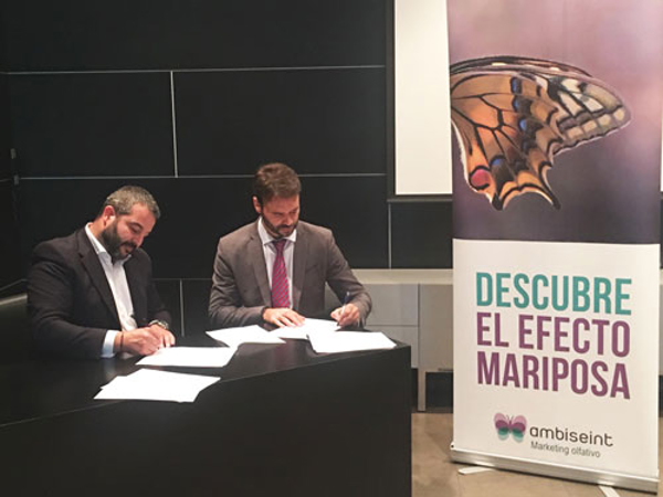 La franquicia Ambiseint y BBVA firman una alianza para impulsar la entrada de nuevos franquiciados a la cadena