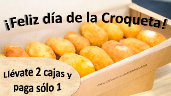 La red de franquicias Kroketería de Tía Petra celebra el Día Internacional de la Croqueta en sus tiendas 
