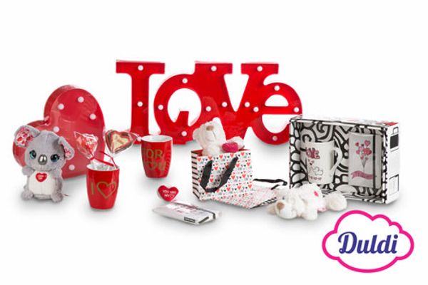 Regalos dulces para el día de San Valentín en las franquicias Duldi