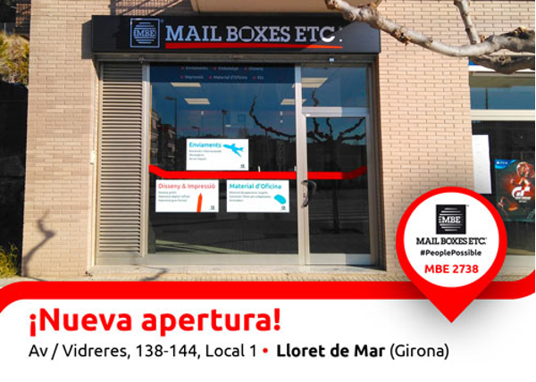 Mail Boxes Etc. inaugura otra franquicia más en Cataluña 
