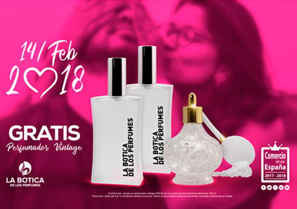 La red de franquicias La Botica de los Perfumes celebra San Valentín con una nueva promoción