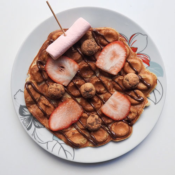 La franquicia Icecobar estrena como novedad un nuevo producto recién traído desde Tailandia: GOFRES con burbujas