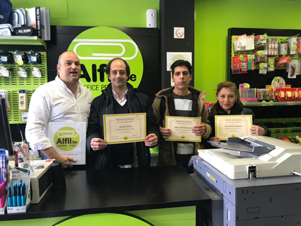 La futura franquicia Alfil.be García Paredes finaliza su formación 