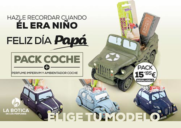 Packs Especiales para el Día del Padre en las franquicias La Botica de los Perfumes
