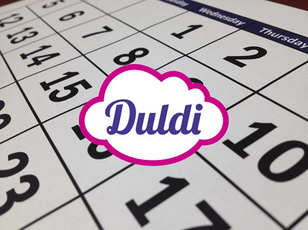 La franquicia Duldi presenta su calendario de eventos para éste próximo mes de Abril.