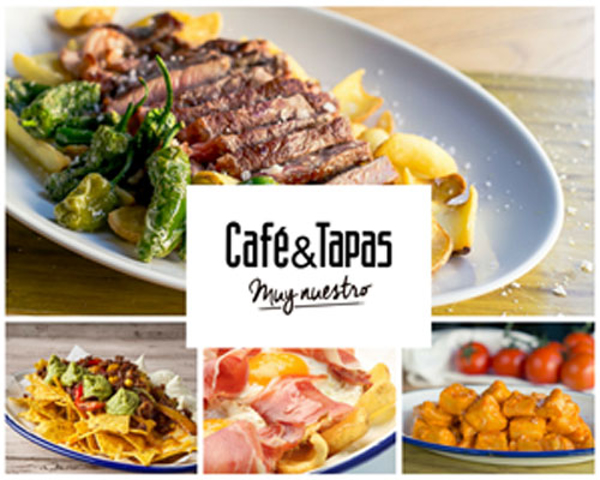 El aperitivo está de moda, también en la franquicia Café & Tapas
