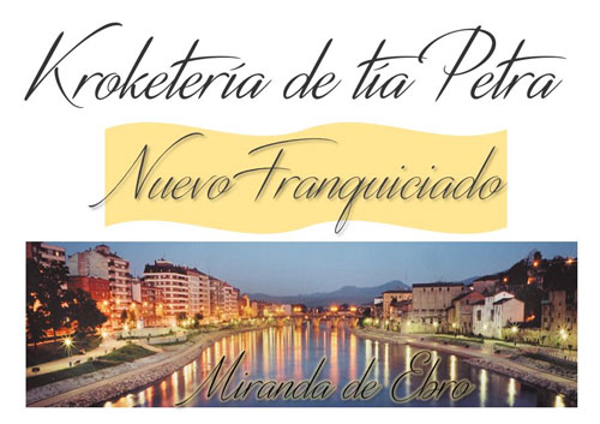 ¡La Kroketería de Tía Petra apertura una franquicia en Miranda de Ebro!