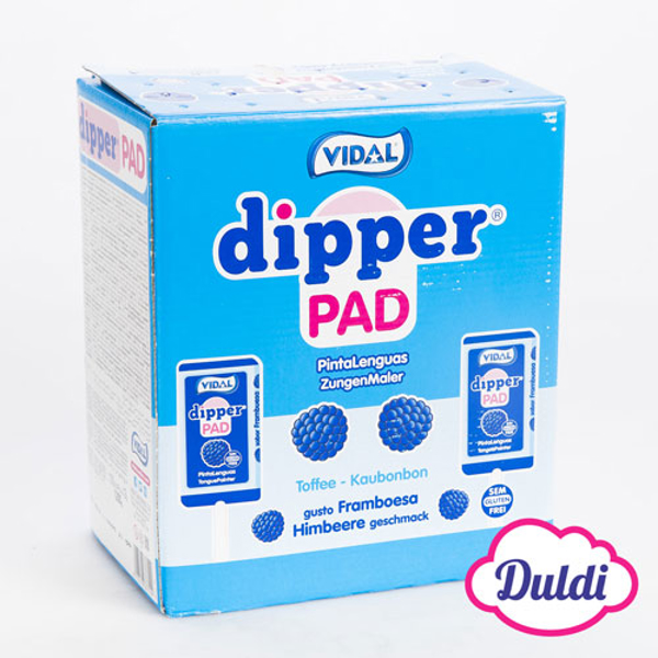 Dipper XL Pintalenguas, el caramelo de moda, en las franquicias Duldi