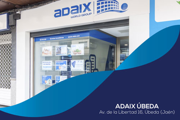 Apertura nueva agencia inmobiliaria de la franquicia Adaix en Úbeda