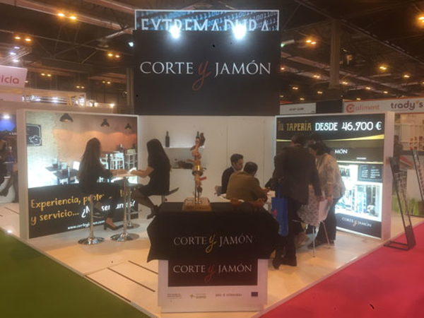 CORTE Y JAMÓN se reúne en expofranquica 2018 con más de 60 interesados en su modelo de franquicia