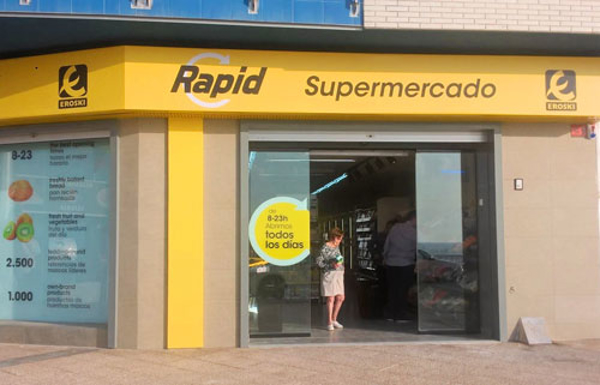 Eroski inaugura un nuevo supermercado franquiciado con la franquicia “Rapid” en Torrevieja