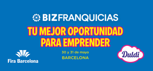 Franquicia Duldi : ¿Nos vemos en BizBarcelona?