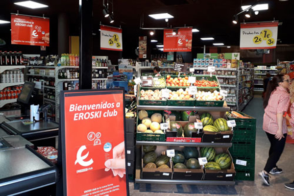 La franquicia Eroski transforma su supermercado franquiciado en la localidad granadina de Purullena a su modelo ‘Contigo’