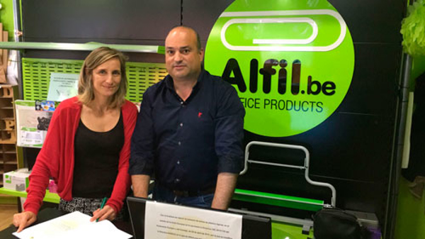 Nueva firma de la nueva franquicia Alfil.be Ávila