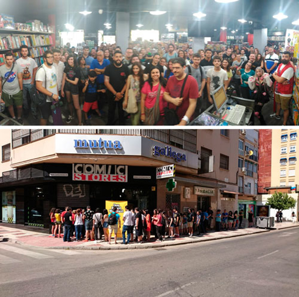 Comic Stores reabre con gran éxito de público su franquicia en Paseo de los Tilos