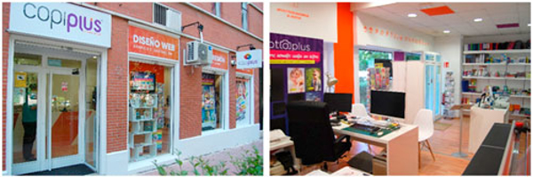 Nueva apertura de la franquicia Copiplus en Madrid centro