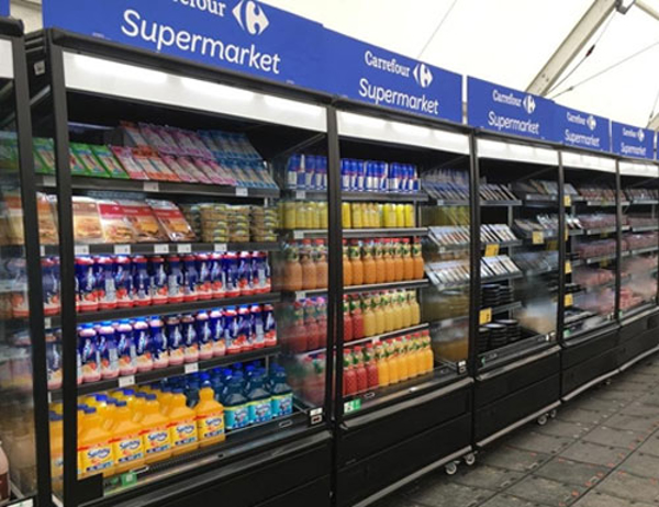 La franquicia Carrefour apuesta por los “Supermercados Pop-Up” en los festivales musicales 