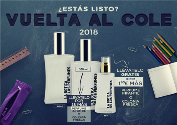 La red de franquicias La Botica de los Perfumes ofrece una nueva promoción para la vuelta al cole