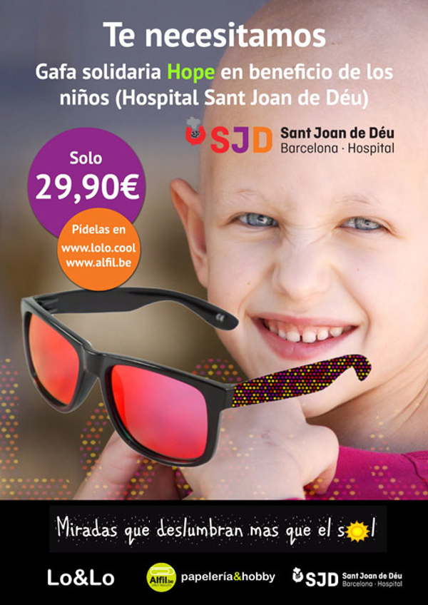 Campaña solidaria de la franquicia Alfil.be junto con el hospital de Sant Joan de Déu