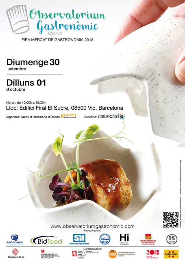 La franquicia [0% Gluten] patrocina el Observatorium Gastronómico 