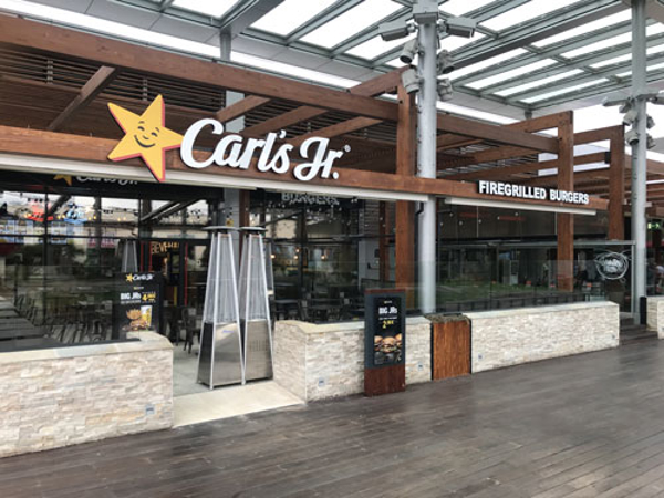 Carl´s Jr., la famosa franquicia de hamburguesas californianas, llega a Barcelona