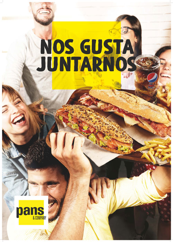La red de franquicias Pans&Company presenta su nueva campaña “nos gusta juntarnos”