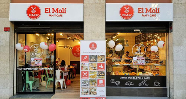 La nueva franquicia de El Molí - Pan y Café abre sus puertas en Girona
