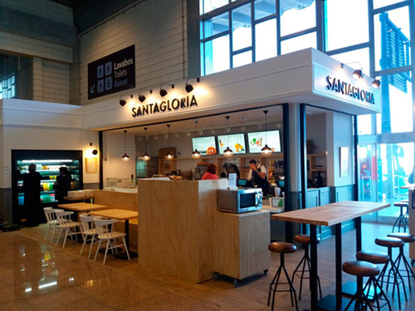 Santagloria abre nueva franquicia en el aeropuerto de El Prat (Barcelona)