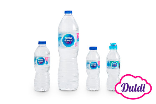 Nestlé Aquarel, agua para toda la familia en las franquicias Duldi