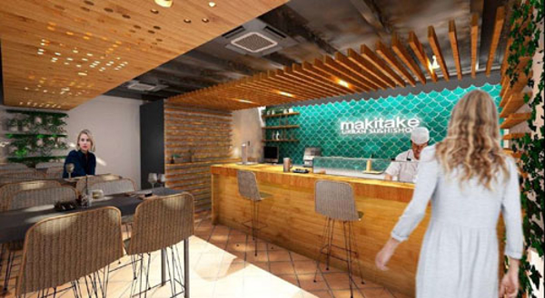 El restaurante japonés de la franquicia Makitake desembarca en Torremolinos 