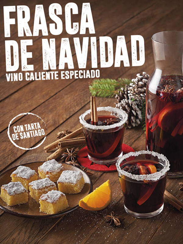 La franquicia Dehesa Santamaría lanza su frasca especial de vino caliente esta Navidad