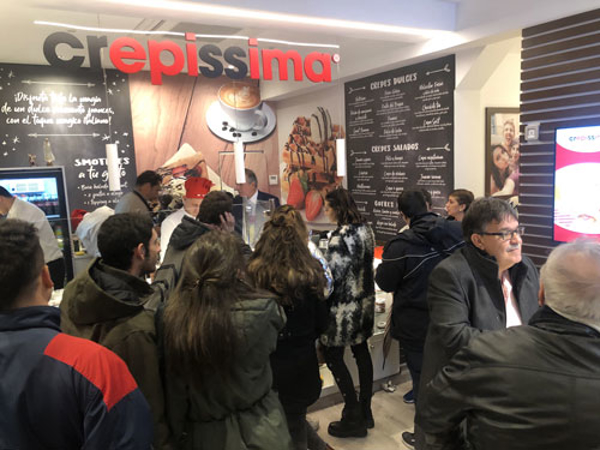 La cadena Crepíssima inaugura su primera franquicia en Madrid