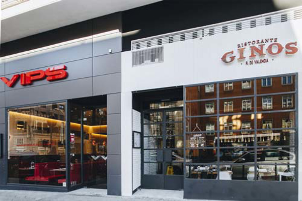Las franquicias VIPS y Ginos abren sus puertas en Ronda de Valencia