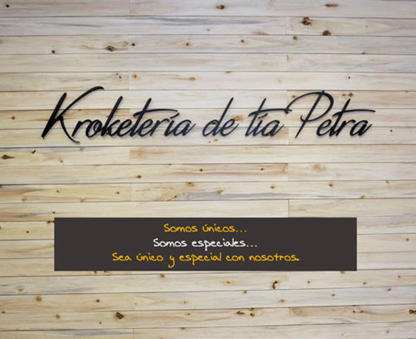 Kroketería de Tía Petra es un concepto único de franquicia gourmet, donde se une tradición y modernidad
