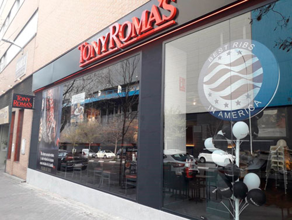 Tony Roma’s alcanza las 15 franquicias en Madrid