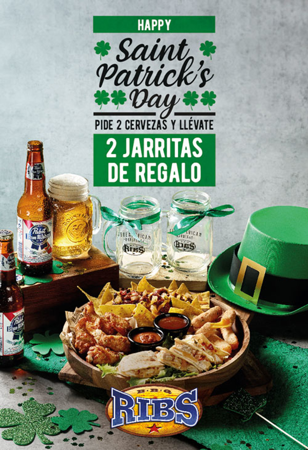 Ribs se suma a la celebración de Saint Patrick´s con una day party en sus franquicias
