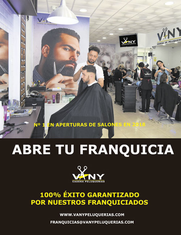 La red de franquicias Vany Peluquerías aparecerá en el especial de IFEMA del periódico El Mundo