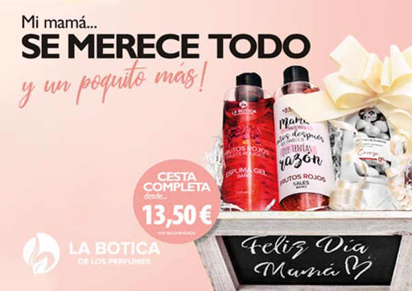 Cosmética natural para el Día de la Madre en la franquicia La Botica de los Perfumes