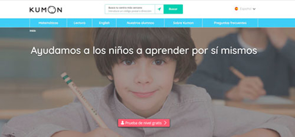 La web de la franquicia Kumon renueva imagen y contenidos para orientarse 100% a las familias y futuros franquiciados 