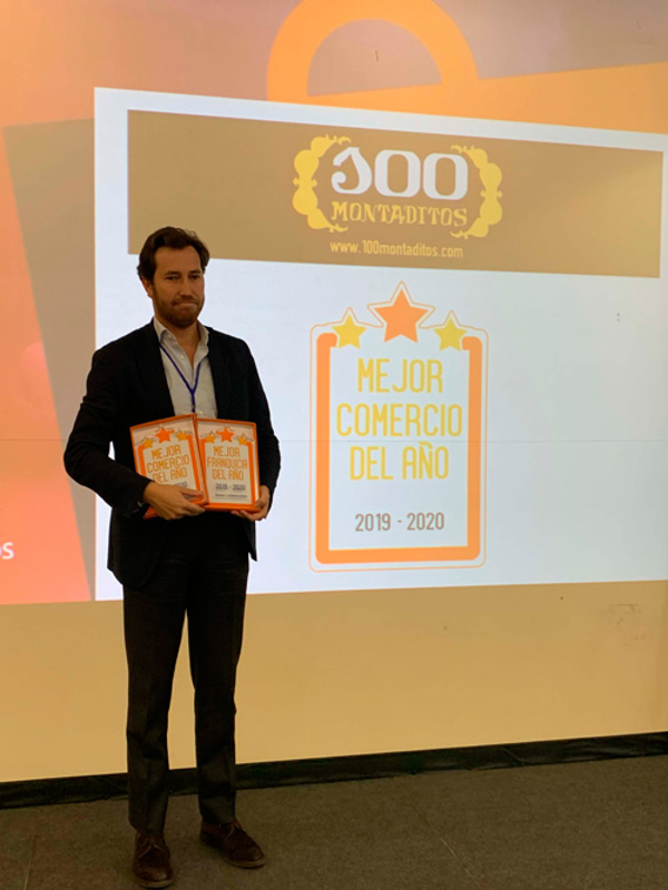 Franquicias 100 Montaditos, por octavo año, y The Good Burger, por cuarto año, elegidas por los consumidores  mejor Comercio y mejor Franquicia del año 