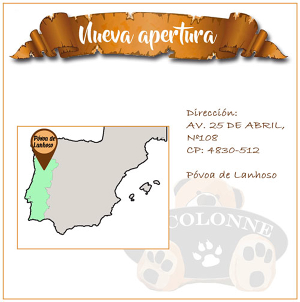 ¡Nueva apertura de franquicia Cocolonne llega a Póvoa de Lanhoso!