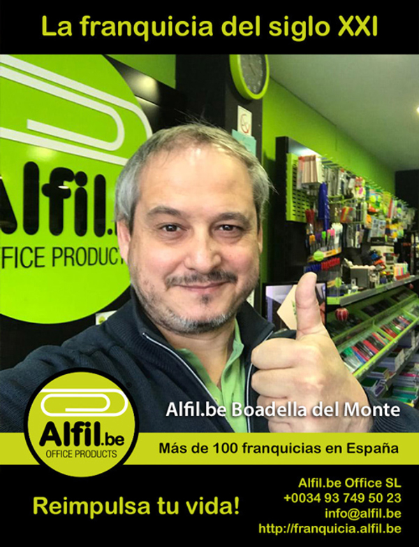  CASO DE ÉXITO con franquicia Alfil.be Boadilla del Monte Papelería & Hobby!!