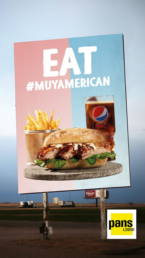 La franquicia Pans&Company saca su lado  #Muyamerican para este invierno.