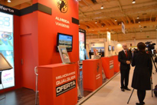 La franquicia Almeida Viajes en la Feria Internacional de Turismo  BTL de Portugal